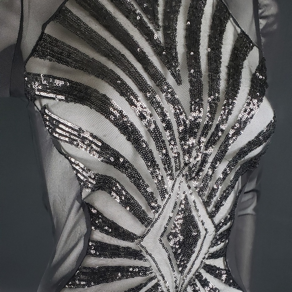 See thru sequin dress - Picture 3 of 4